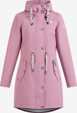 Schmuddelwedda - Chaqueta funcional 'Bridgeport' en rosa: frente