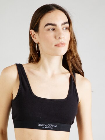 Marc O'Polo Bralette Bra 'Iconic' in Black: front