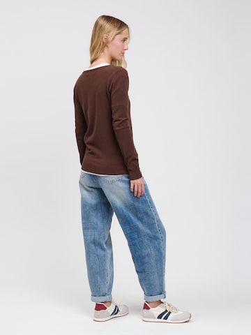 Influencer Sweater in Brown