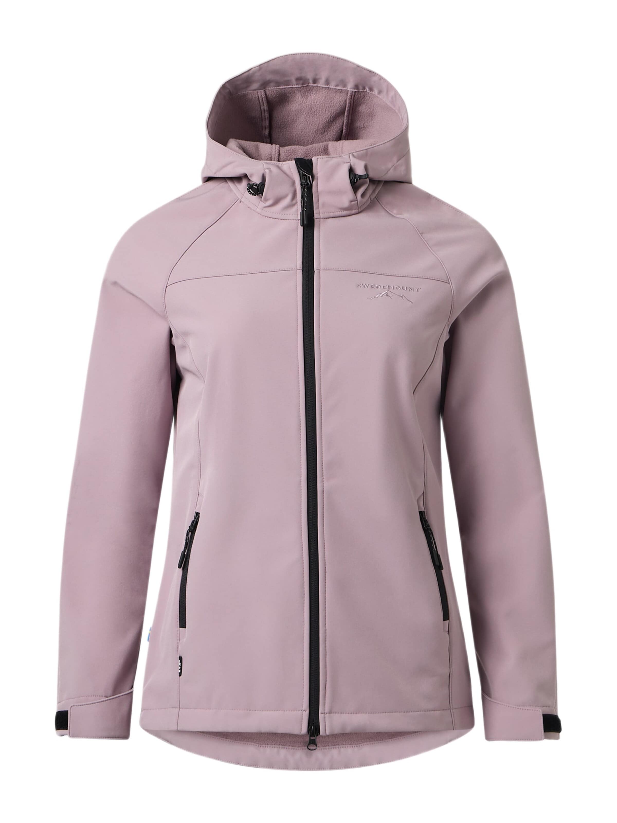 Veste outdoor 'Stryn' SWEDEMOUNT en violet : devant