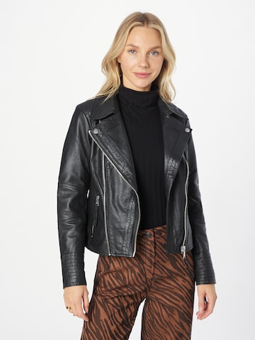 Oasis Between-season jacket in Black: front