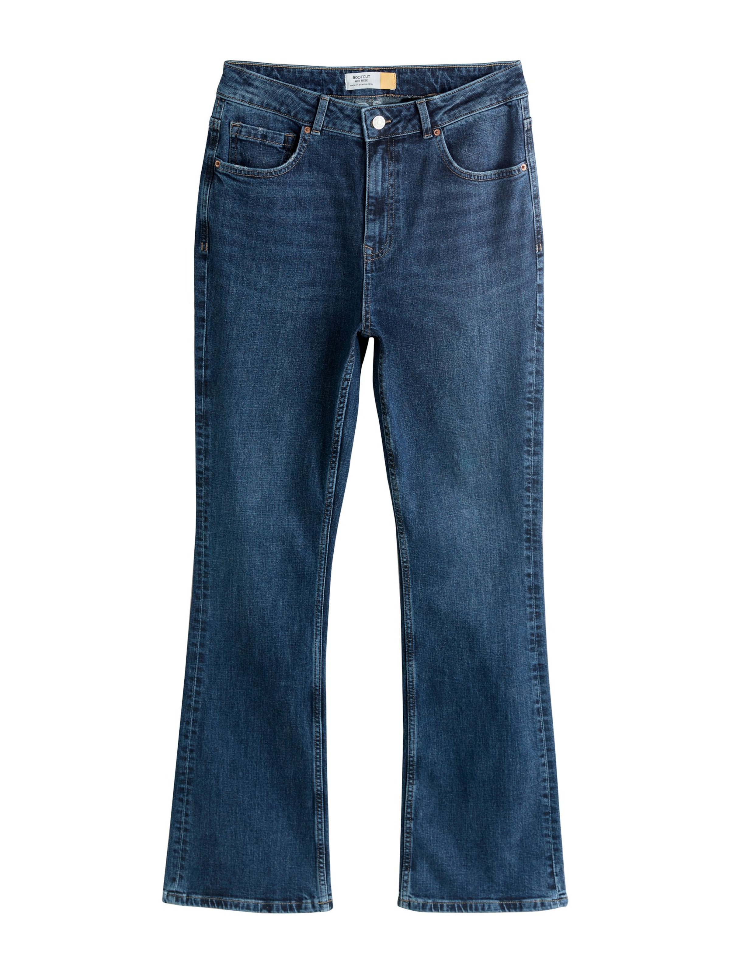 Next Буткат Джинсы в Синий: спереди