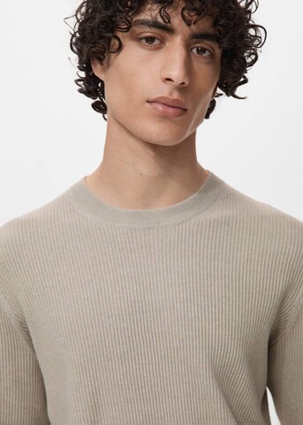 MANGO MAN Pullover 'Antigua' in Beige