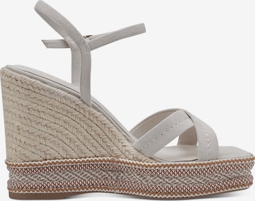 TAMARIS Strap sandal in Grey