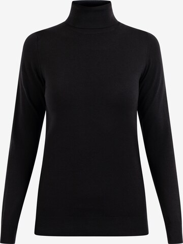 faina - Pullover 'Minya' em preto: frente