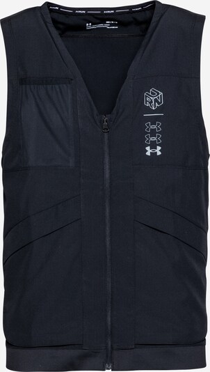 UNDER ARMOUR Sports vest 'Run Anywhere' in Black / White, Item view