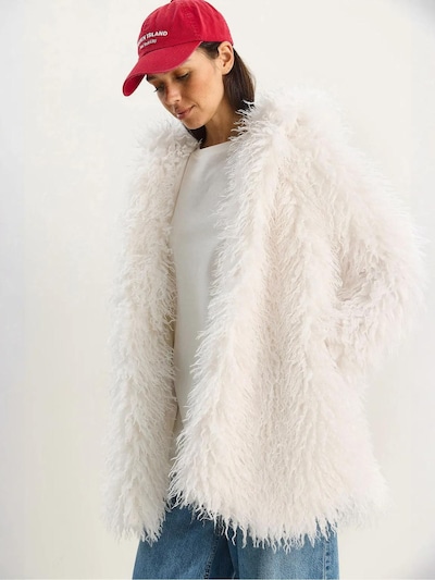 Bianco Lucci Veste mi-saison en S en blanc, Vue avec produit