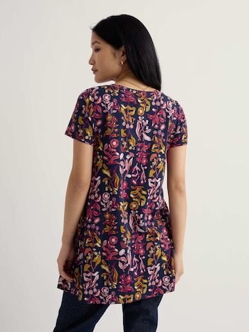 Seasalt Cornwall Tunika 'Screenprint' värissä sininen