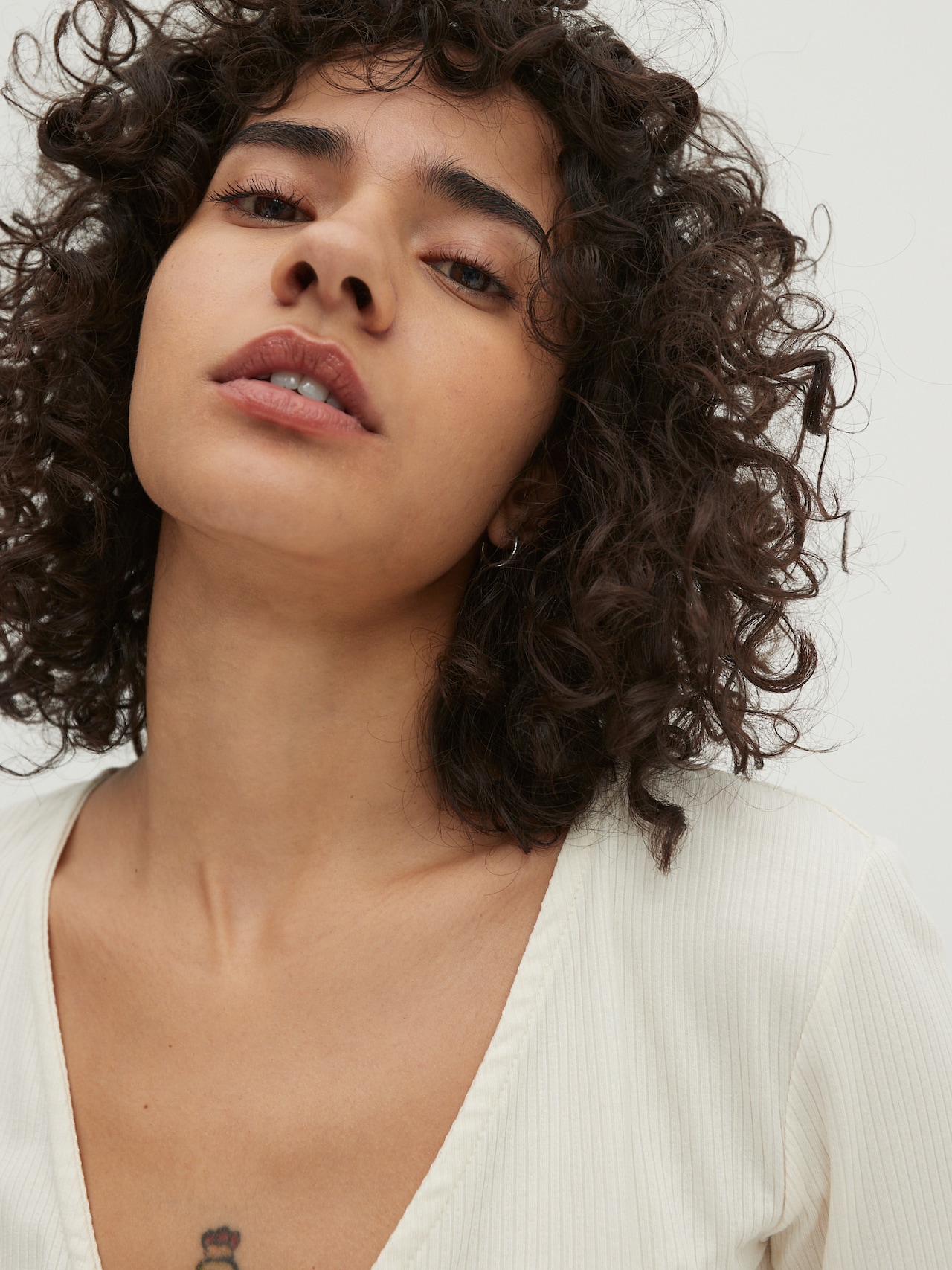 EDITED Shirt 'Leia' Wit