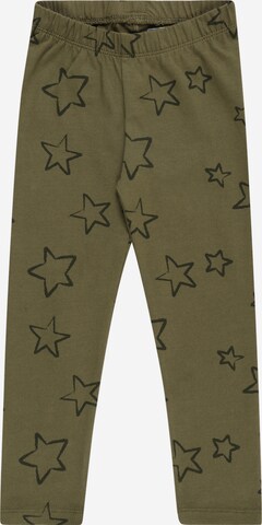 GAP Skinny Legginsy w kolorze zielony: przód