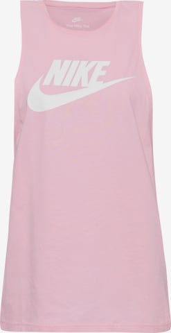 Nike Sportswear Топ в Ярко-розовый: спереди