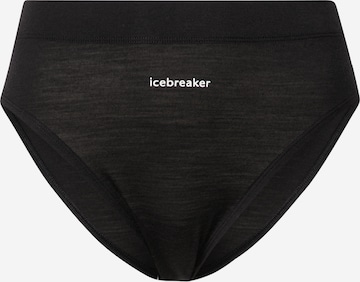 ICEBREAKER Athletic Underwear 'Queens' in Black: front