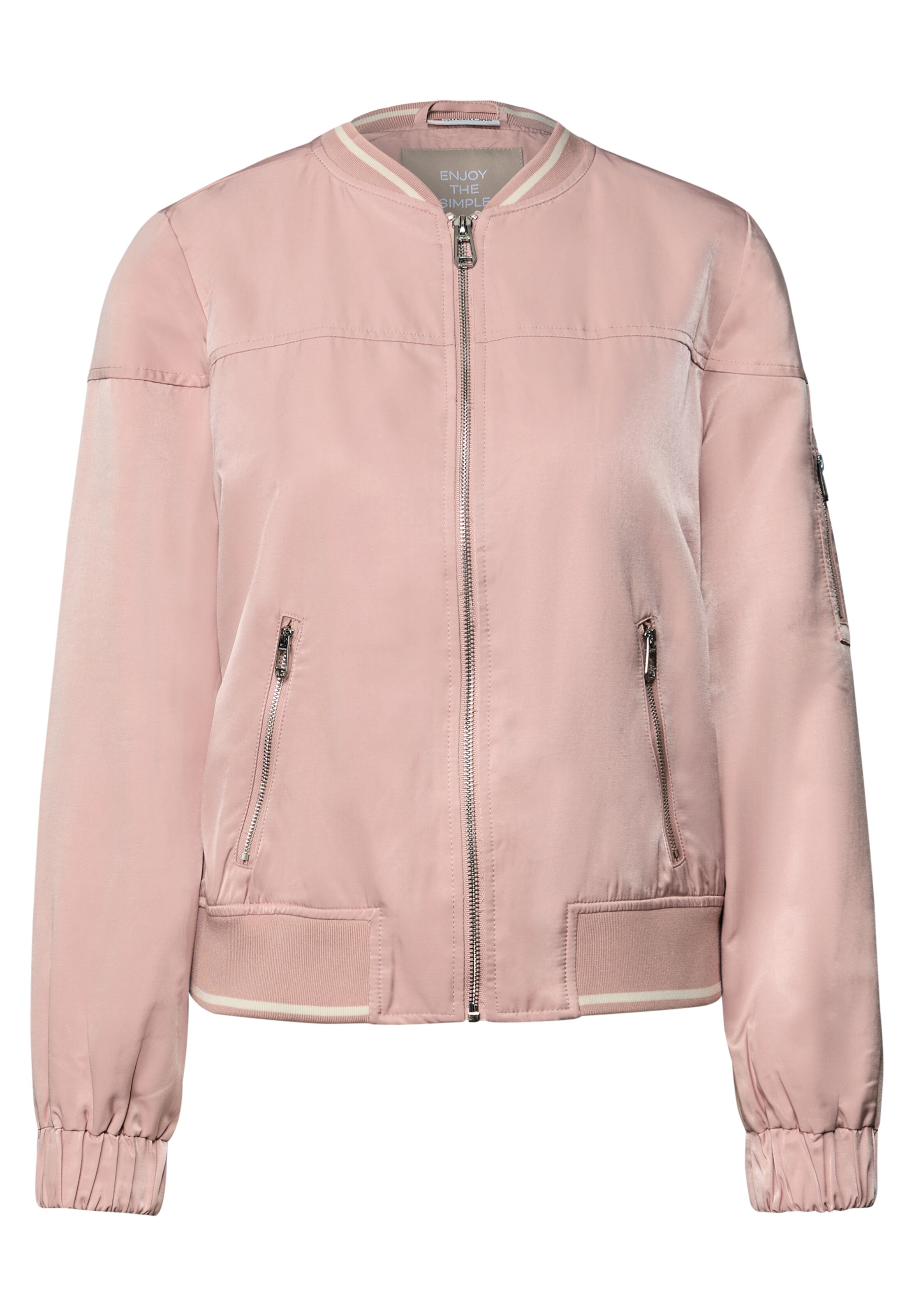 STREET ONE Between-Season Jacket in Pink: front
