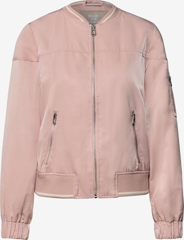 STREET ONE Between-Season Jacket in Pink: front