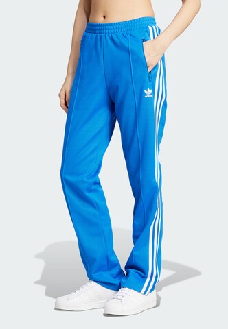 ADIDAS ORIGINALS Regular Trousers 'Beckenbauer' in Blue: front
