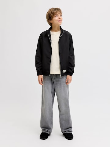 Wide Leg Jean 'JJIDAVE' Jack & Jones Junior en noir