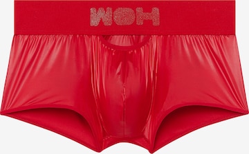WOH Boxer shorts ' Night Universe ' in Red: front