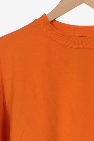 Monki Sweatshirt & Zip-Up Hoodie in S in Orange