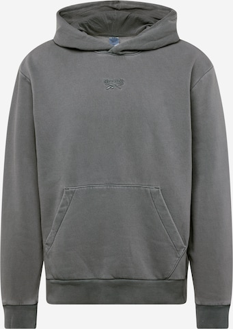 Reebok - Sweatshirt de desporto em cinzento: frente