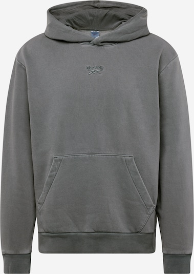 Reebok Αθλητική μπλούζα φούτερ σε σκούρο γκρι, Άποψη προϊόντος