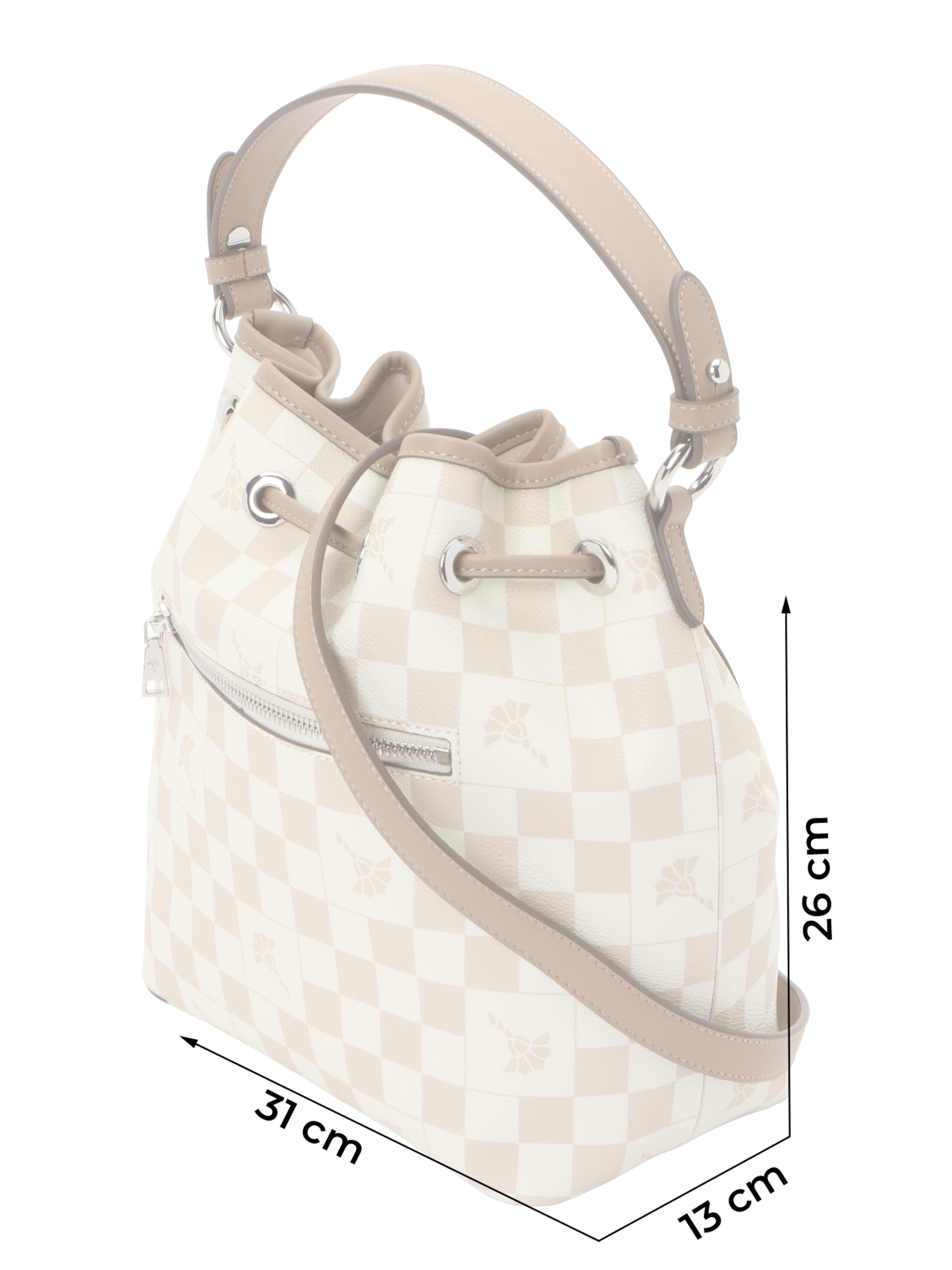 Poche ventrale 'Flora Piazza Zohara' JOOP! en beige