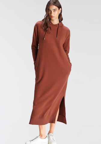 TAMARIS Dress in Brown: front