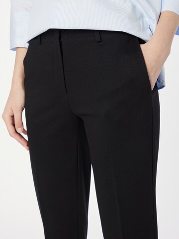 GERRY WEBER Regular Pleated Pants in Black