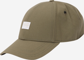 Cappello da baseball di G-STAR in verde: frontale