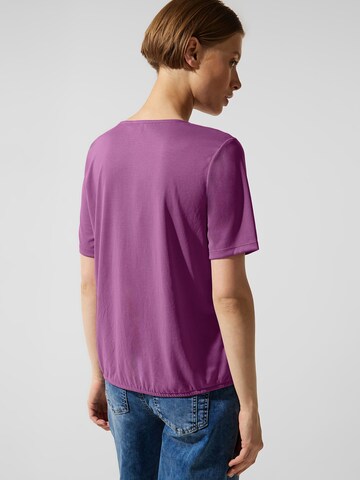 T-shirt STREET ONE en violet