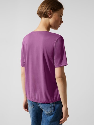 T-shirt STREET ONE en violet