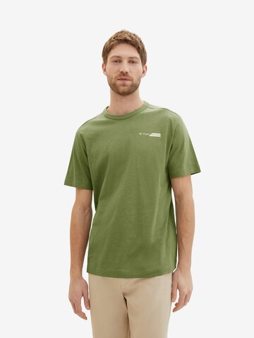 Tricou de la TOM TAILOR pe verde