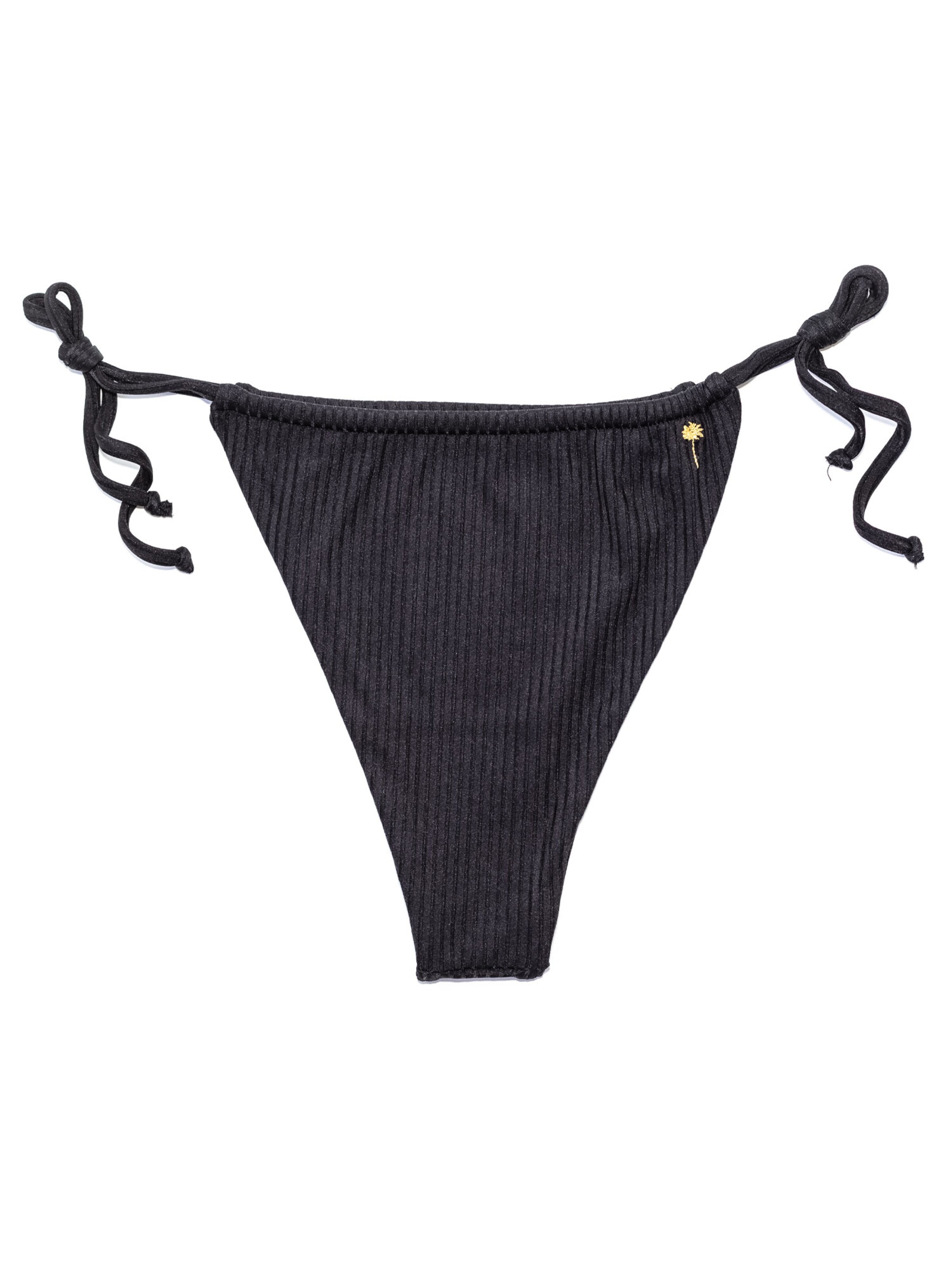 Matia Beachwear Bikini Bottoms 'Henry' in Black: front