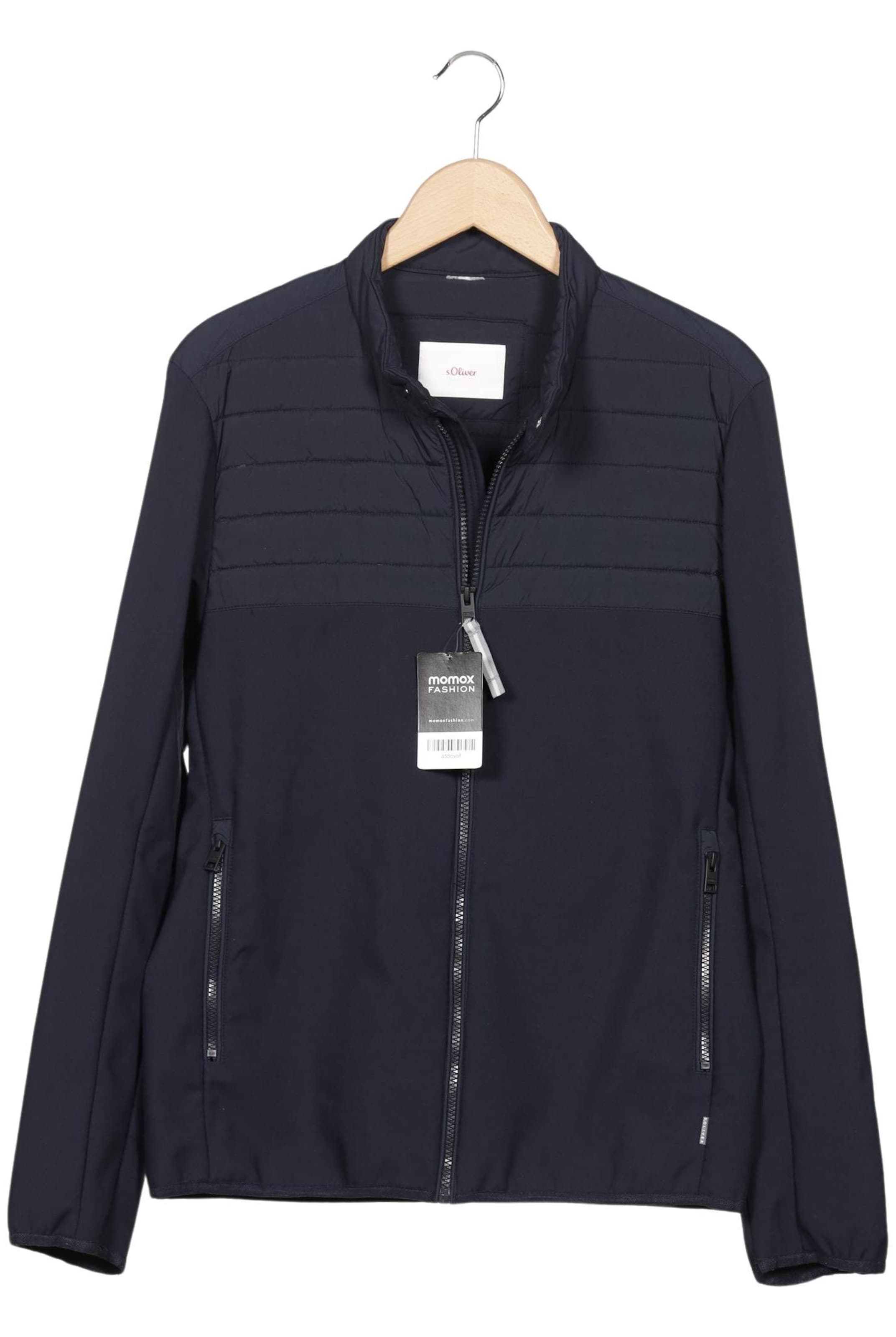 s.Oliver Jacket & Coat in M in Blue: front