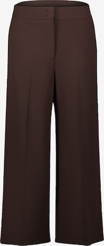 Wide Leg Pantalon Betty Barclay en marron : devant