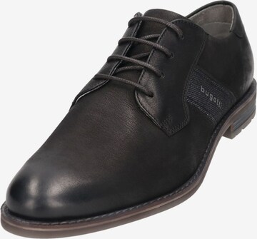 bugatti Lace-Up Shoes in Black: front