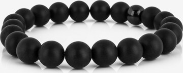 Akitsune Armband 'Globae' in Schwarz: Vorderseite