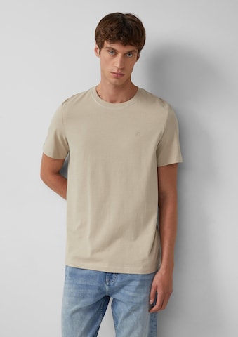 s.Oliver Shirt in Beige: Vorderseite