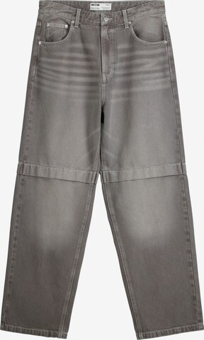 Bershka Jeans in Grey: front