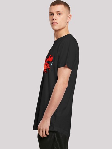 F4NT4STIC T-Shirt 'Disney Arielle die Meerjungfrau Sebastian Bubbles' in Schwarz