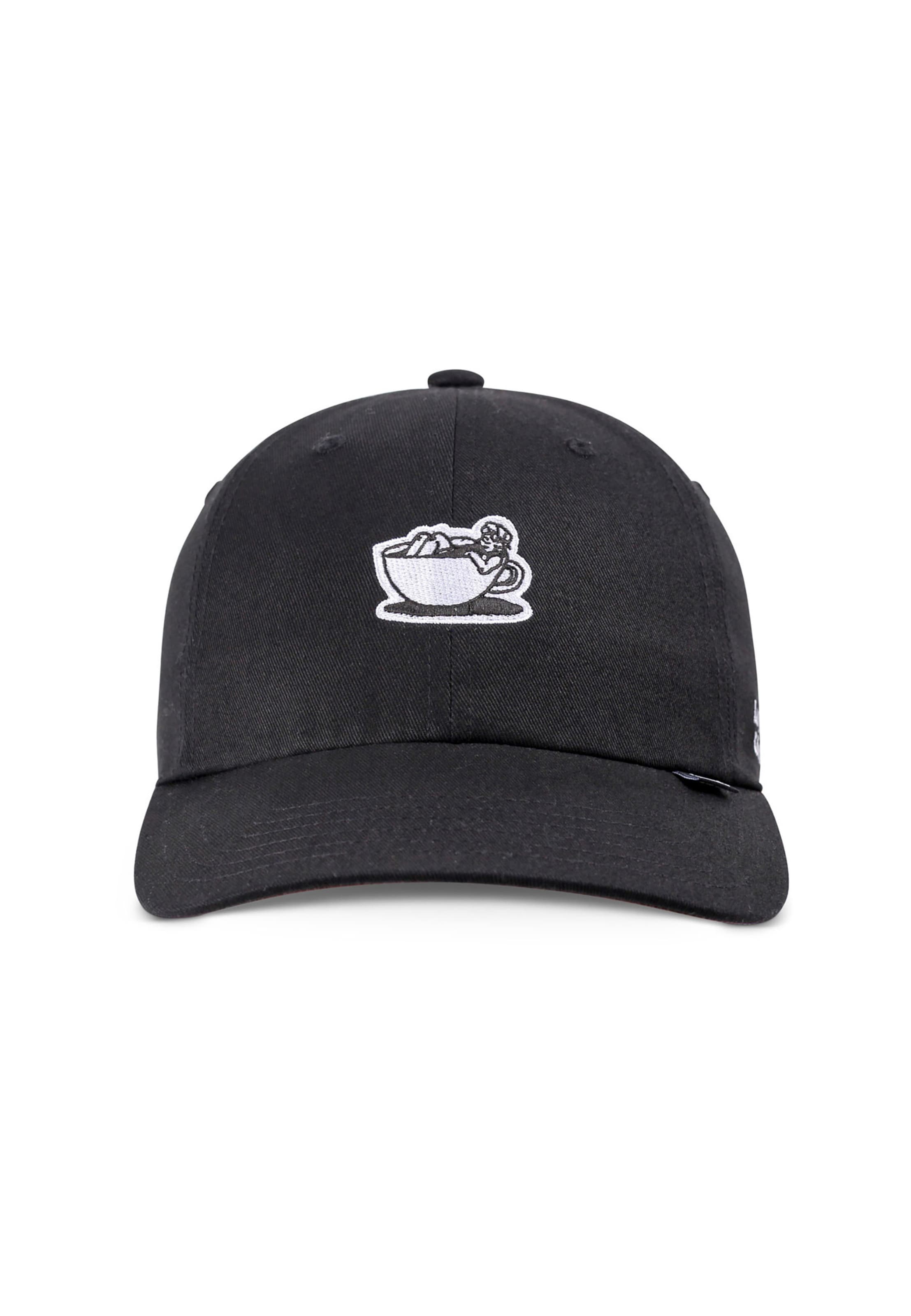 DJINNS Cap 'Guy in a Cup' in Black