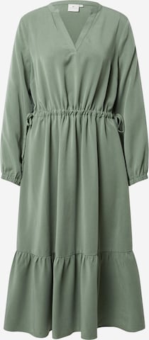 LOVJOI Košilové šaty – zelená: přední strana