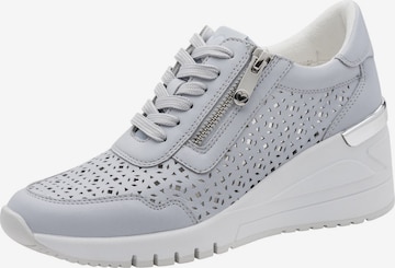 Baskets basses MARCO TOZZI en bleu : devant