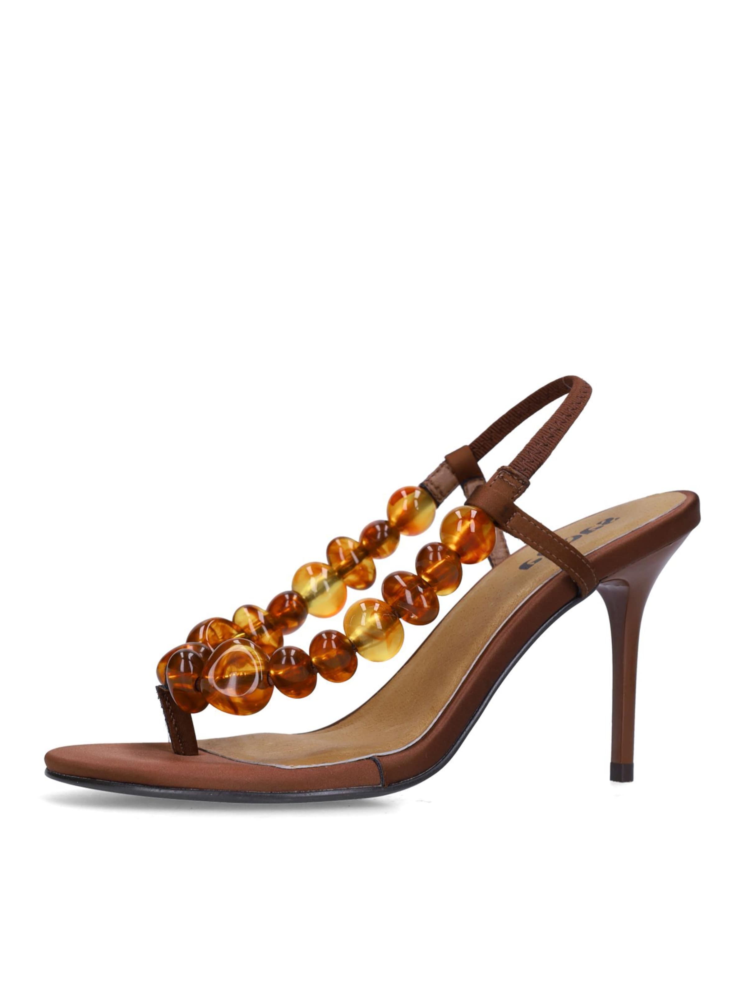 Sandales SACHA en marron : devant