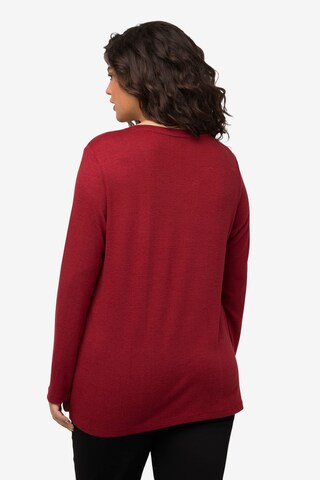 Ulla Popken Sweatshirt in Rood