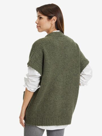 Cartoon Knit Cardigan in Green