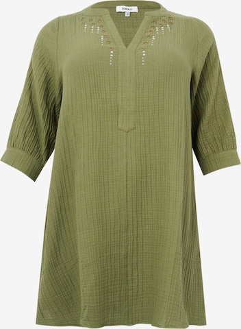 Tunique YOEK en vert : devant