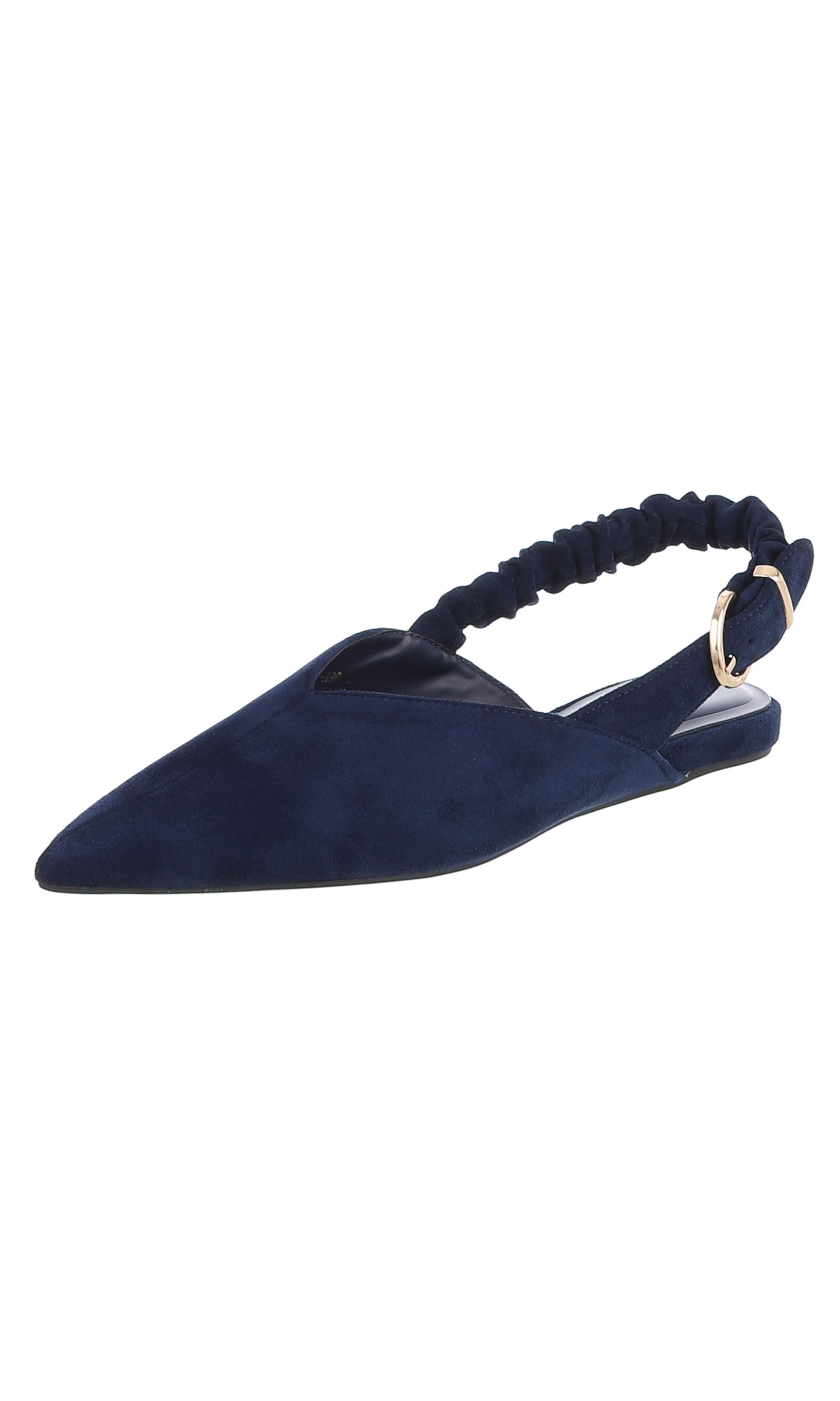 Ital-Design Slingpumps in Blau: Vorderseite