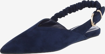 Ital-Design Slingpumps in Blau: Vorderseite