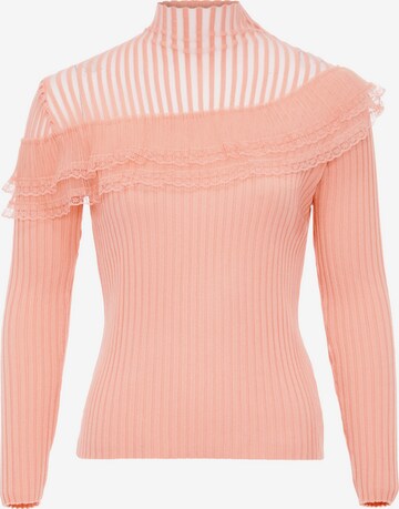 NAEMI Sweater in Pink: front