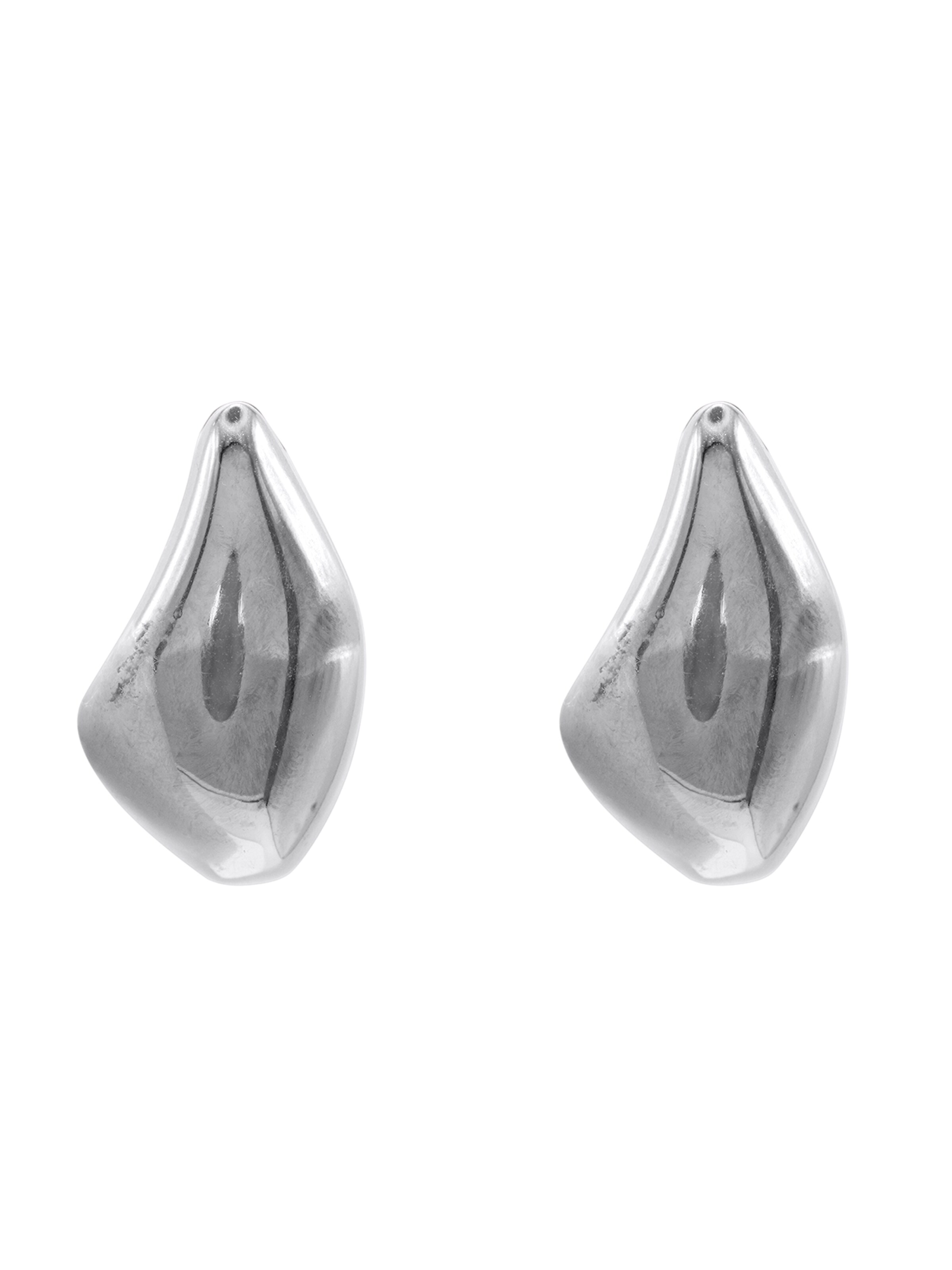 Boucles d'oreilles 'Aake' Heideman en argent : devant